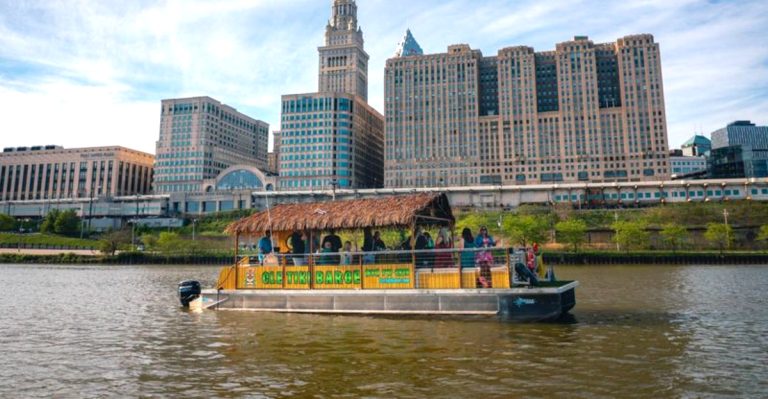 This Floating Tiki Cruise Brings An Unexpected Island Escape To Ohio’s Shores
