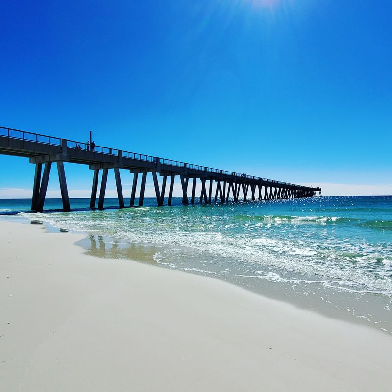 The Record-Breaking Navarre Beach Pier Stretches Into The Gulf
