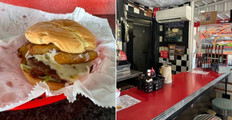 This Florida Beachside Burger Stand Feels Like Eating In 1968