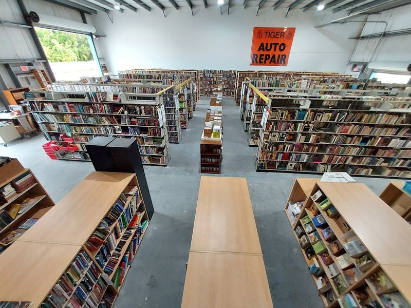 Miles Of Shelving That Go On Forever