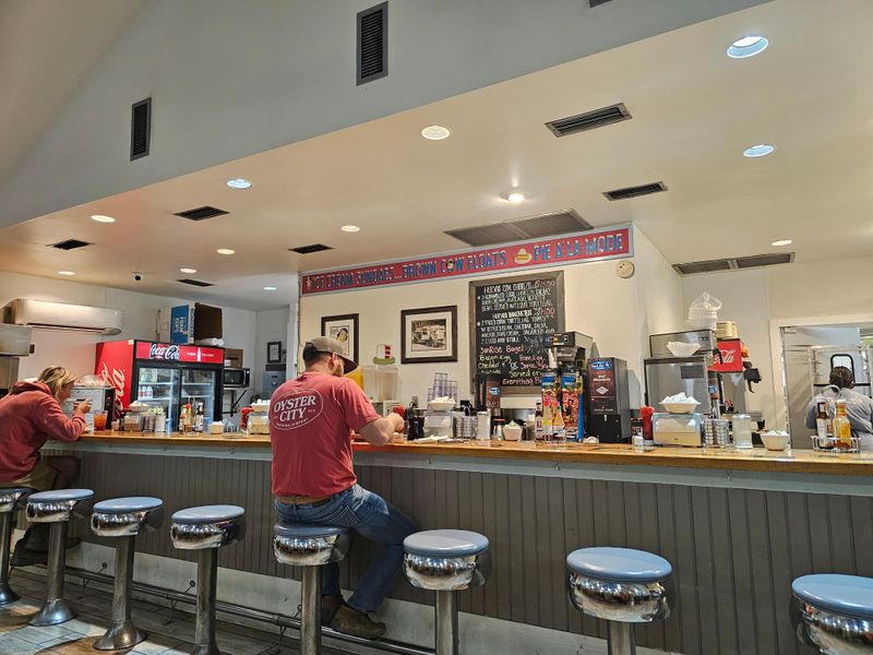 Watch The Grill From The Counter Seats