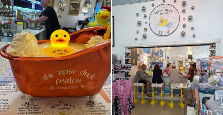This Florida Dessert Bar Serves Ice Cream In Bathtubs With Rubber Ducks And Huge Shareable Treats