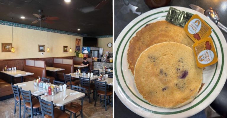 This Florida Diner Is A Breakfast Champion From Blueberry Pancakes To Country Gravy