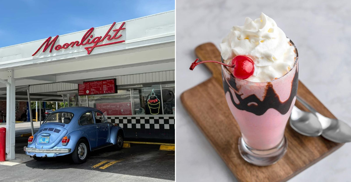 This Beloved Florida Drive-In Still Whips Up Milkshakes the Old-Fashioned Way