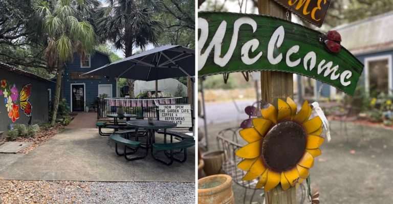 This Florida Garden Center Hides A Café Locals Can’t Stop Talking About