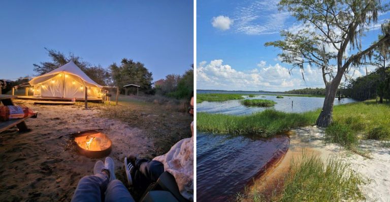 This Florida Lake Campground Makes A Quick Getaway Feel Wonderfully Far Away