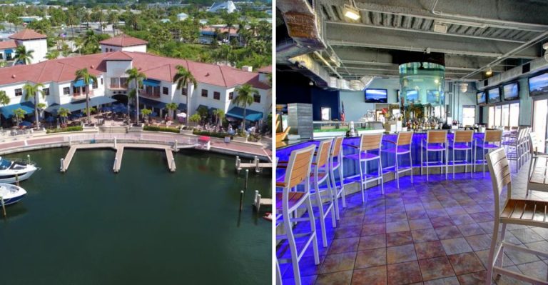 This Florida Marina Restaurant Features A Massive Aquarium And Tableside Yellowtail Snapper