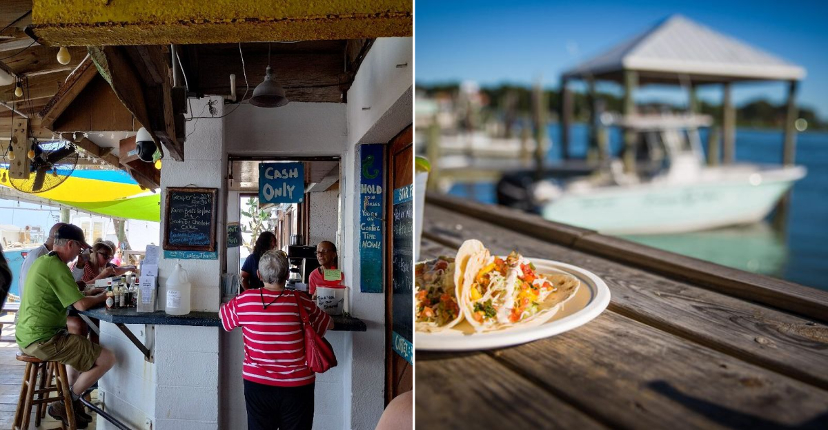 This Florida Seafood Shack Looks Ordinary Until You Try the Grouper Sandwich