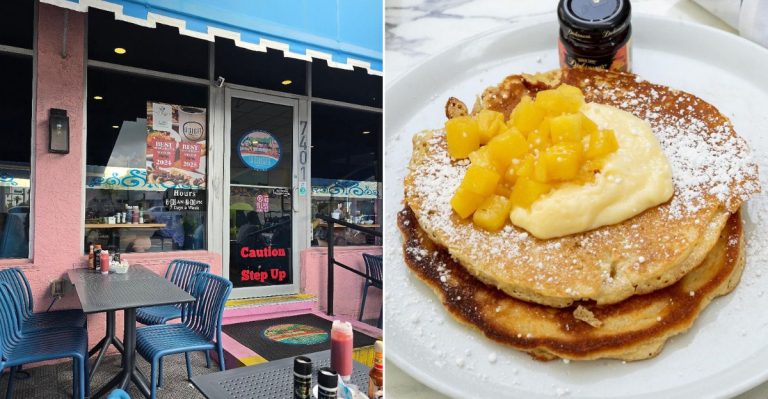 You’d Never Guess Florida’s Fluffiest Pancakes Are Served At This Beachside Spot