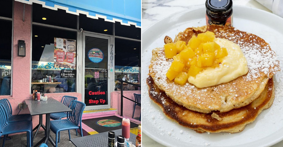 You’d Never Guess Florida’s Fluffiest Pancakes Are Served At This Beachside Spot