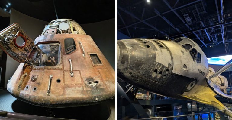 This Florida Space Center Lets You Stand Beneath Real Rockets And Spacecraft