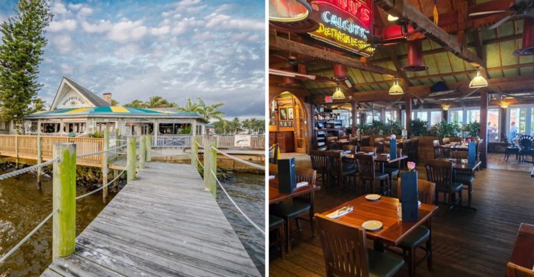 This Florida Waterfront Restaurant Serves “Dolphin Ala Dolphin” With Stunning Water Views