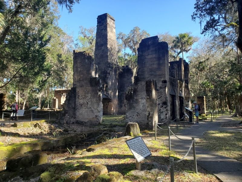 Towering Coquina Sugar Mill Walls