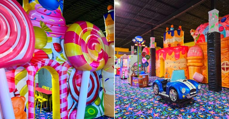 This Former Department Store In Michigan Is Now A 20,000-Square-Foot Indoor Playground