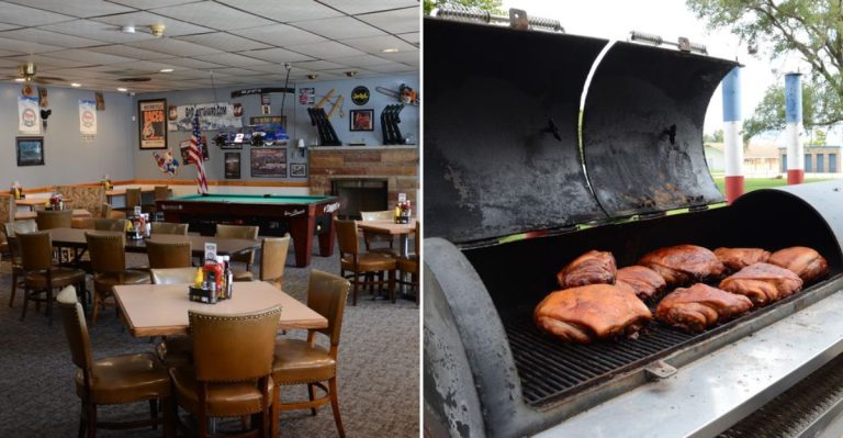 This Former Illinois Gathering Hall Serves One Of The State’s Most Unusual Fish Fries, With Alligator And Shark On The Menu
