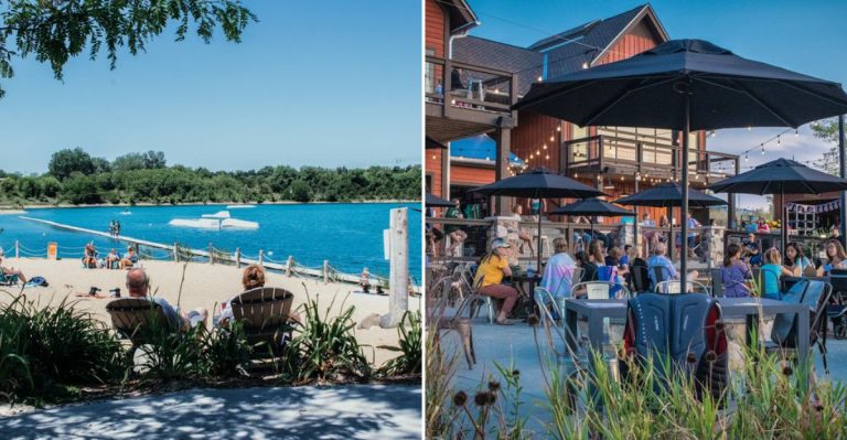 This Former Illinois Quarry Feels Like A Secret Beach Far From The Midwest