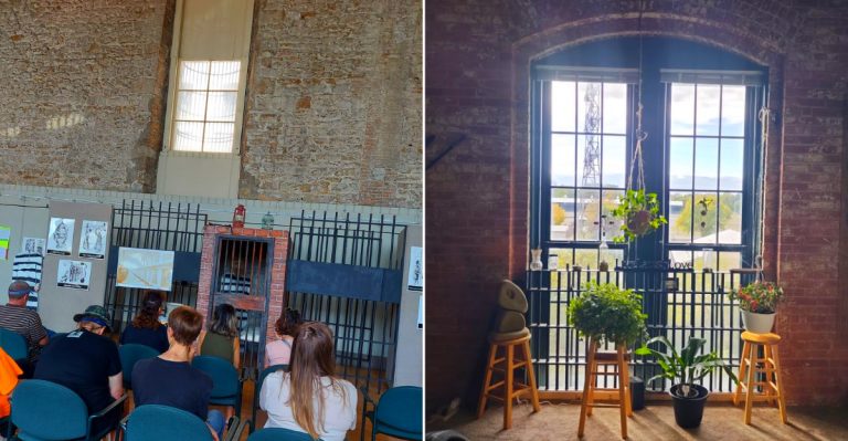 Inside the Armory Arts Village