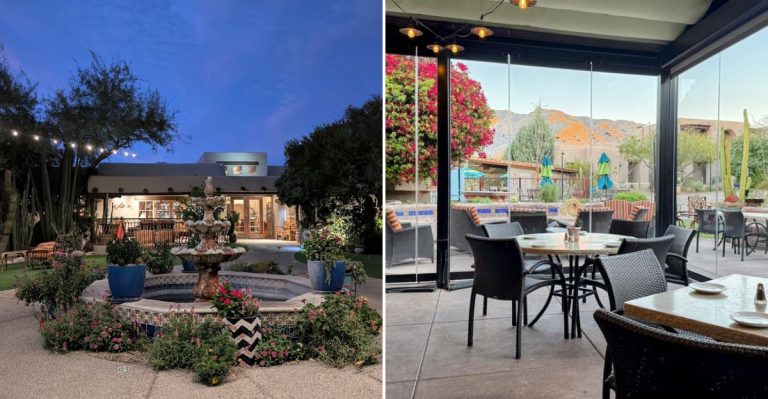 This Garden Patio Restaurant In Arizona Feels Like A Perfect April Fairytale