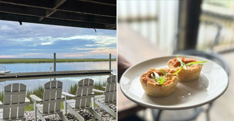This Georgia Beachfront Restaurant Serves Crab Cakes Locals Claim Are Even Better Than Maryland’s