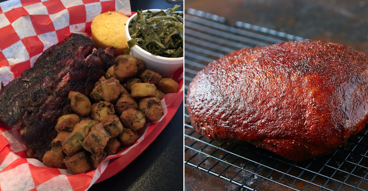 The Georgia Smokehouse Hidden Behind a Gas Station That Outshines Every Famous BBQ Joint