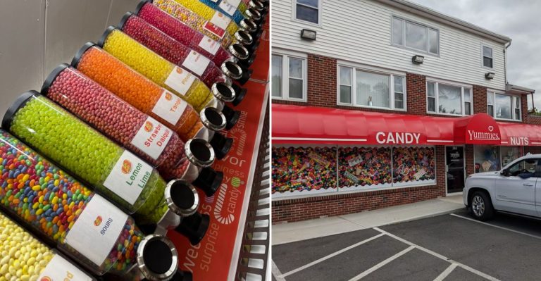 This Giant Maine Candy Shop Stocks Over 10,000 Pounds Of Irresistible Treats