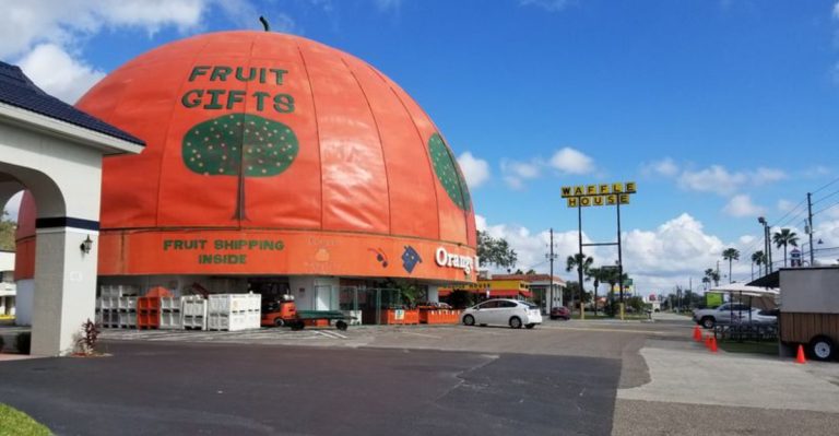 This Giant Orange In Florida Is One Of The Strangest Roadside ...