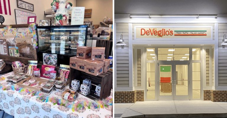 This Giant South Carolina Italian Marketplace Makes Fresh Pasta Daily And Serves Wall-To-Wall Comfort Food