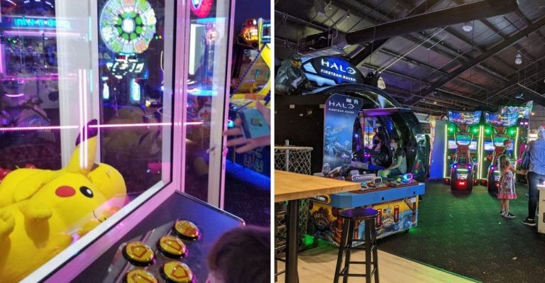 This Glow-In-The-Dark Nerf Arena In South Carolina Is Pure Family Chaos