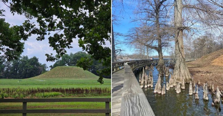 This Haunted Arkansas Trail Winds Through Ancient Burial Mounds
