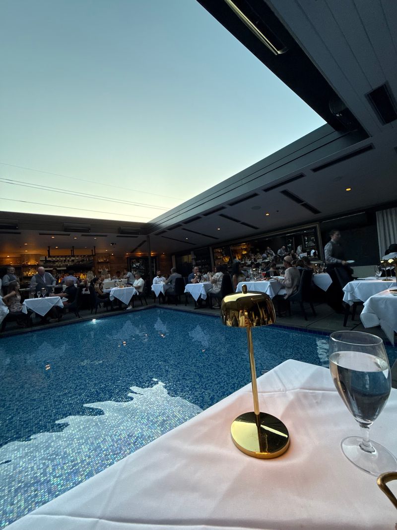 Rooftop Pool Dining That Defies Expectations