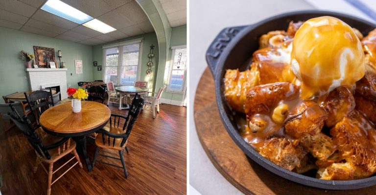 This Hidden Arkansas Cafe Serves Croissant Bread Pudding Worth The Trip This July