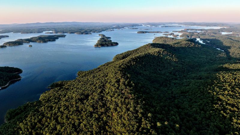 Discover A Remote Ridge High Above The Water