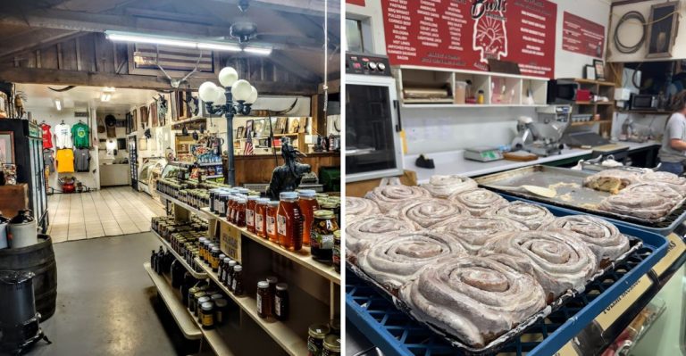 This Hidden Arkansas Smokehouse Serves Giant Cinnamon Rolls Worth The Road Trip
