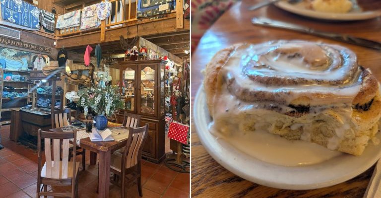 This Hidden Cabin In Arkansas Serves Legendary Cinnamon Rolls