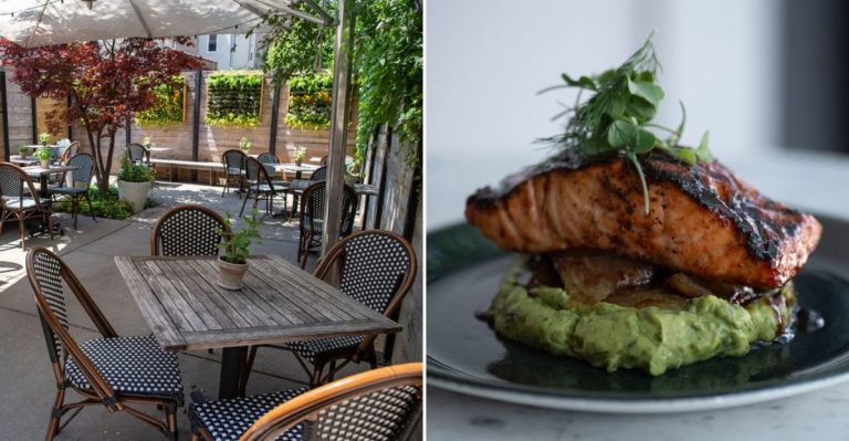 This Hidden Chicago, Illinois Patio Feels Like Stepping Into A Secret Garden