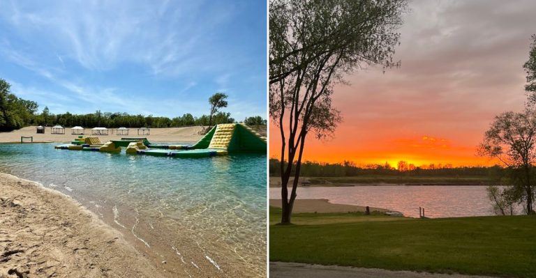 This Hidden Crystal-Clear Lagoon Is A Summer Oasis In Northern Illinois
