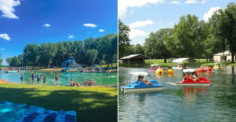 This Hidden Ohio Water Park Lets You Swim, Paddle, And Camp All Weekend