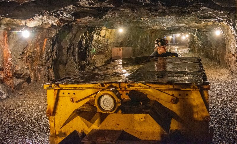 A Real Underground Train Ride Into an Actual Coal Mine
