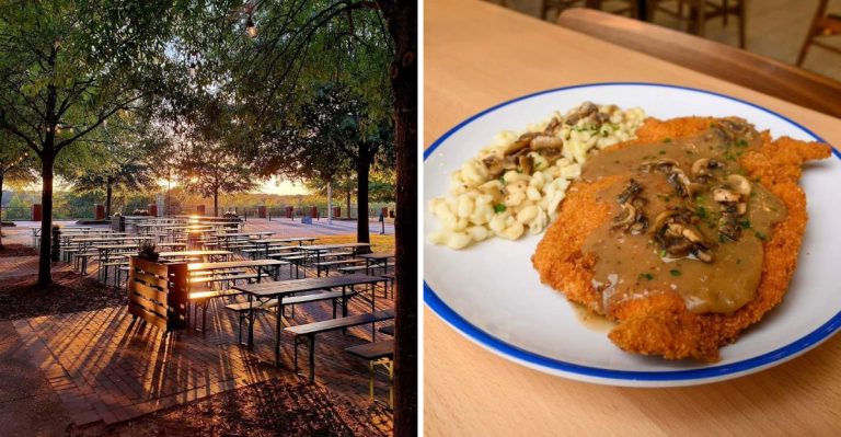 This Hidden Spot In South Carolina Serves Massive German Schnitzel