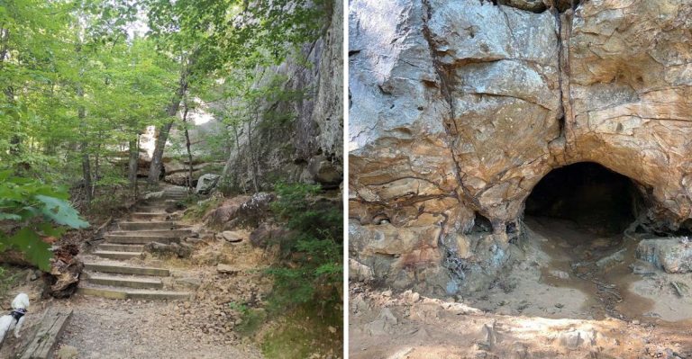 This Hidden Trail Leads Through Giant Rock Formations Worthy Of Your Bucket List