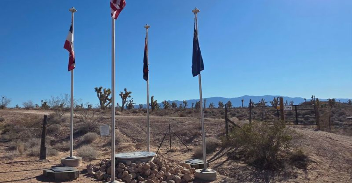 This Hidden U.S. Landmark Lets You Stand In Arizona, Nevada, And Utah At Once