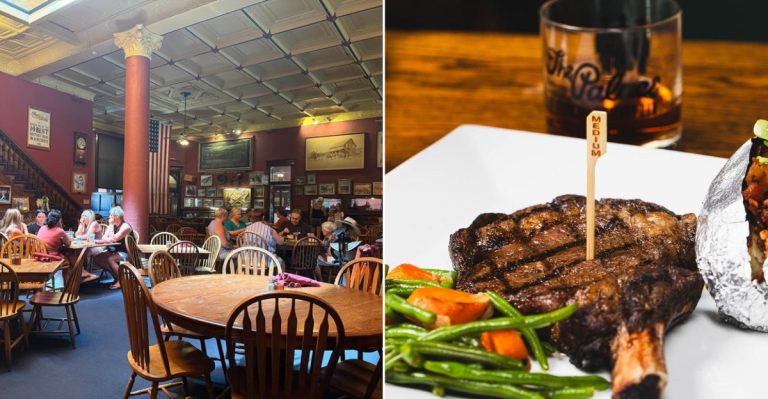 This Historic 1877 Arizona Steakhouse Serves A Massive Tomahawk Steak