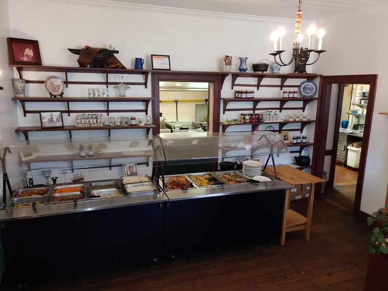 Dining Inside A Restored Frontier Tavern