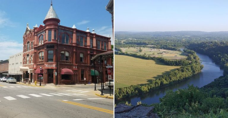This Historic Arkansas Town Blends River Views, Vintage Finds, And Small-Town Charm