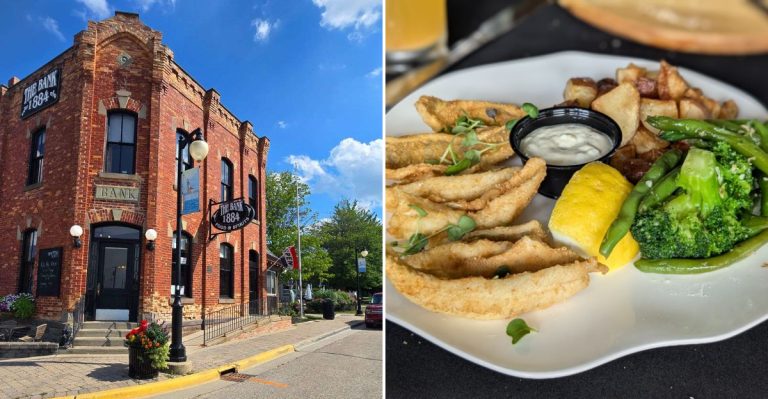 This Historic Michigan Bank Is Secretly Home To The Midwest’s Most Unforgettable Restaurant