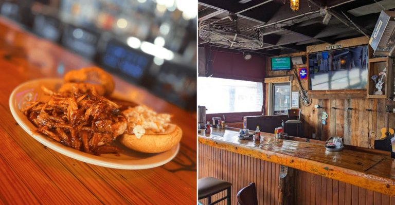 Inside the historic New Hudson Inn