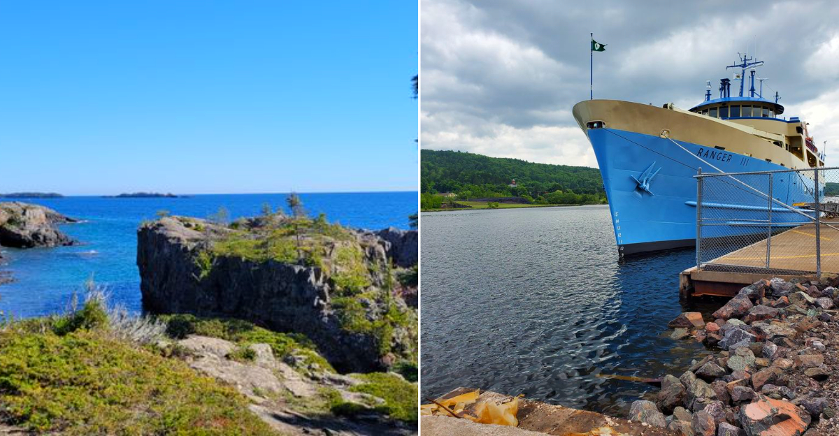 The Houghton Visitor Center and Ranger III