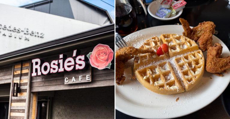 This Hole-In-The-Wall Georgia Café Serves Waffles Locals Swear Are Always Worth The Line