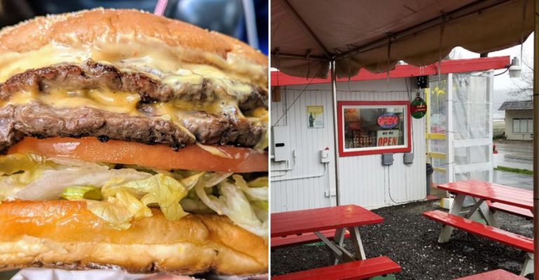 This Hole-In-The-Wall Restaurant In Washington Serves Massive Burgers Known Throughout The State