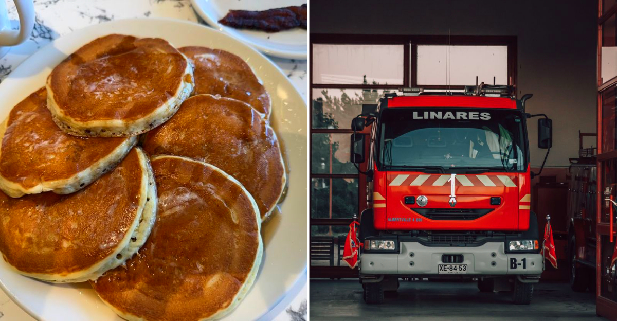 Graafschap Fire Department pancakes